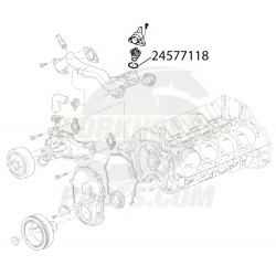 24577118 - Workhorse 8.1l Coolant Thermostat Gasket